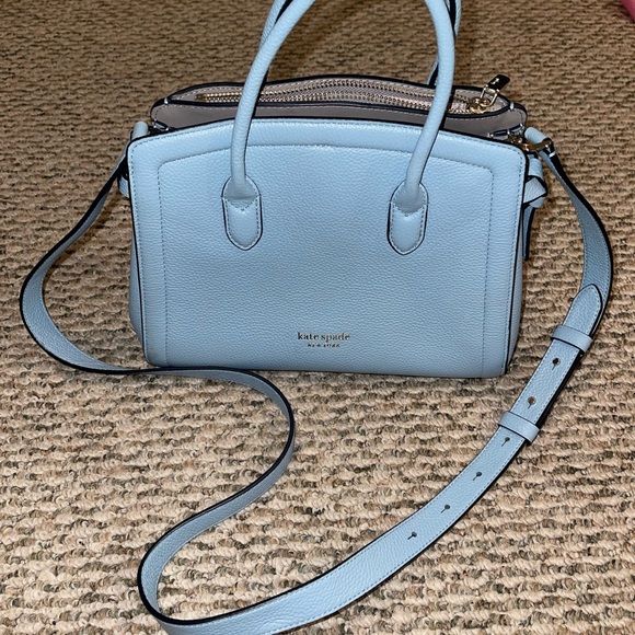 Kate Spade Light Blue Satchel Bag - Picture 1 of 8